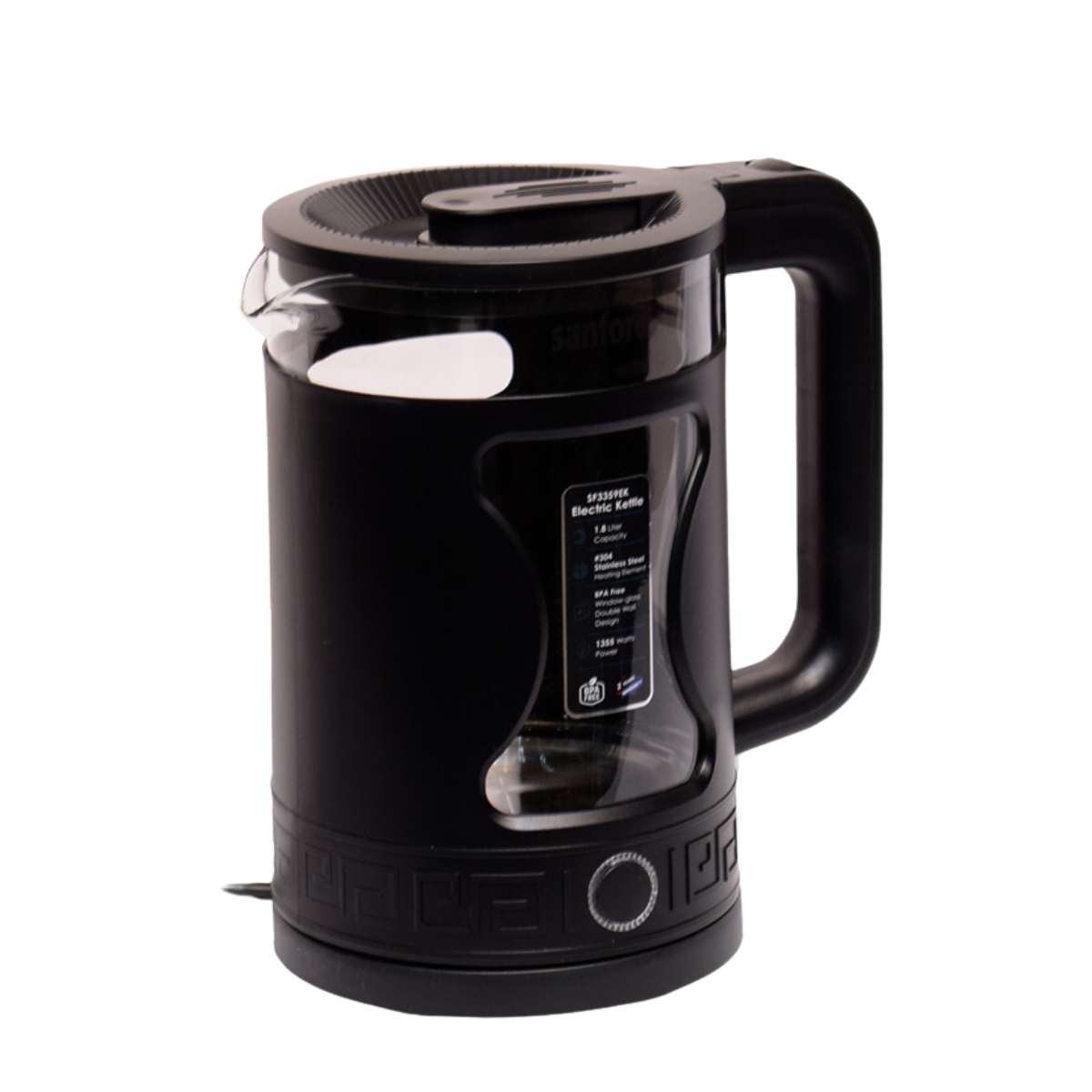 SANFORD KETTLE 1.8L BLACK